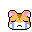 Sad hamster