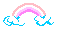 Pink rainbow