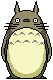 Totoro smiling